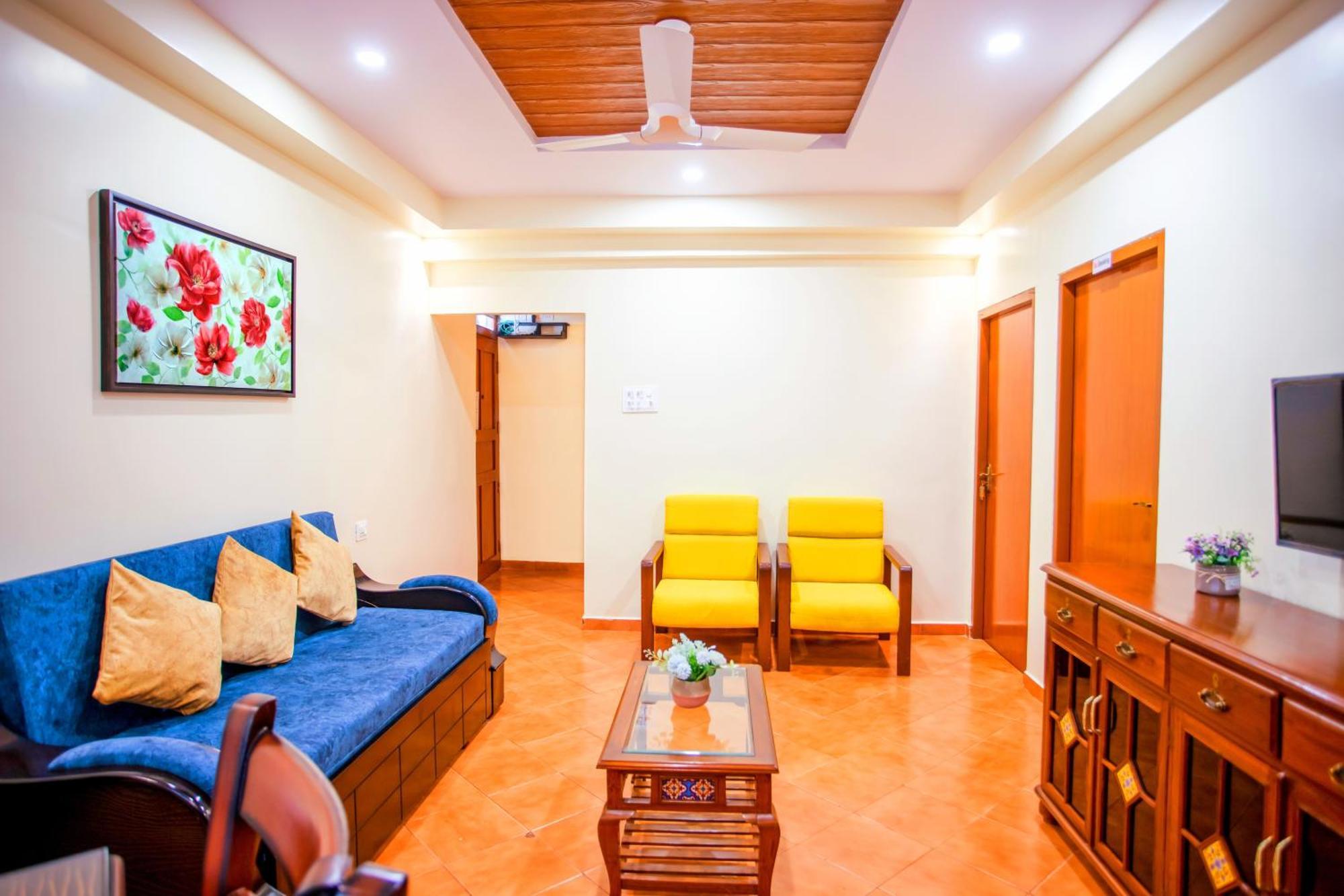 'Golden Rosa' Beach apartment Benaulim Exterior foto